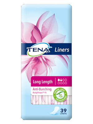 TENA® Liners Long Absorbency Level 1.5 - Ctn/6