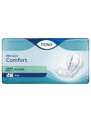 TENA® Comfort Super Incontinence Pad Absorbency Level 7 - Ctn/4