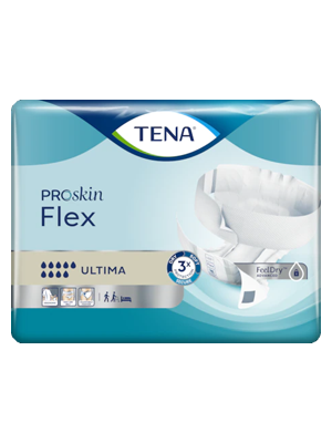 TENA® Flex ULTIMA Belted Incontinence Briefs XL - Ctn/3