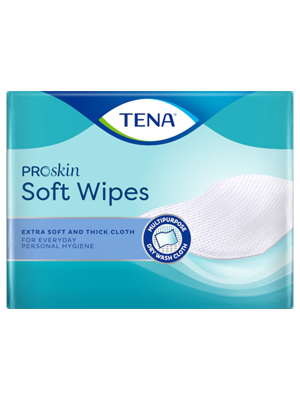 TENA® ProSkin Soft Wipes 19x30cm - Ctn/8