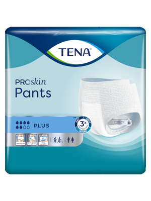 TENA® Pants Plus Incontinence Pants Medium 80cm-110cm - Ctn/4