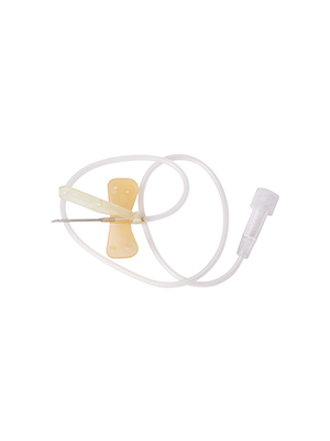 Scalpvein Set Butterfly Needle 30cm Tubing 25G x 19mm