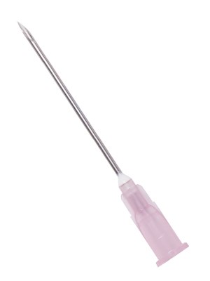 Terumo AGANI Hypodermic Needles 18G x 38mm (Pink) - Box/100