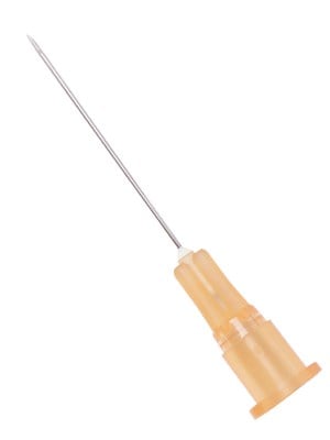 Terumo AGANI Hypodermic Needles  25Gx25mm (Orange) - Box/100