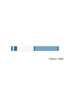 I.D. Bands Secure Red