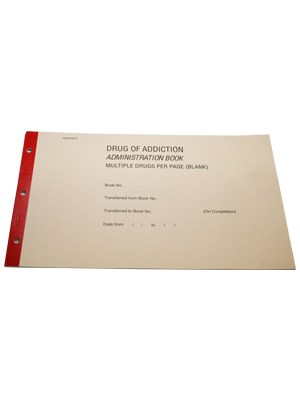 Drug of Addiction Book Blank BOO562