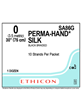 PERMA-HAND* Silk Sutures Black 75cm 0 Non Needled - Box/12