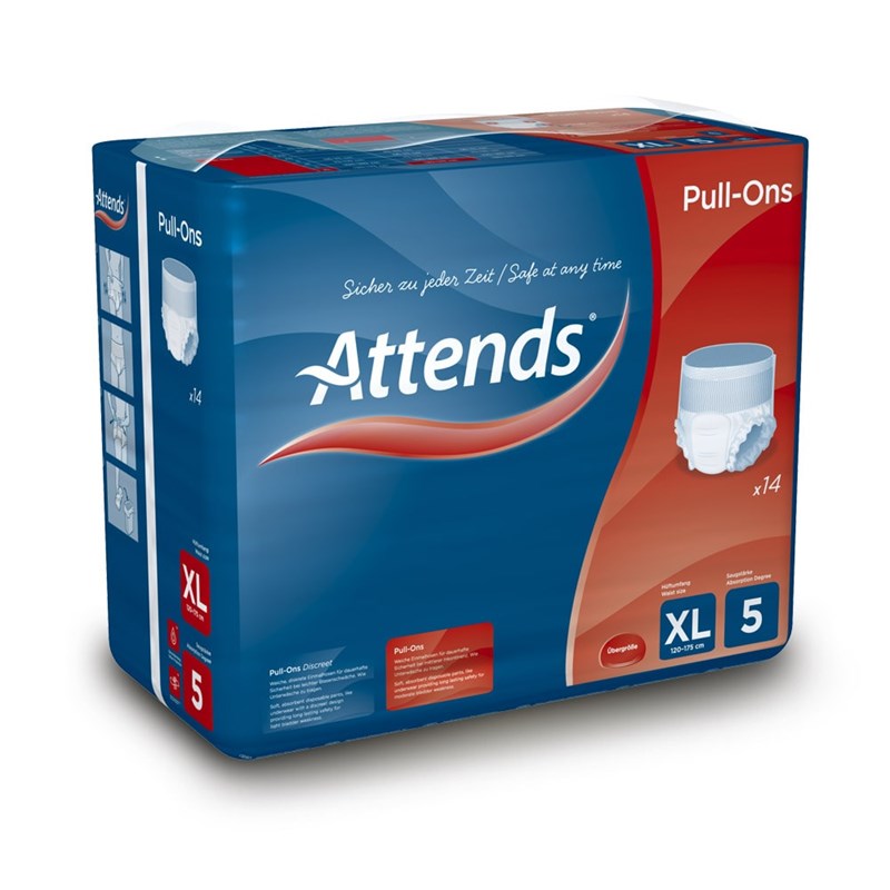 Attends Pull-Ons 5 Extra Large - Pkt/16