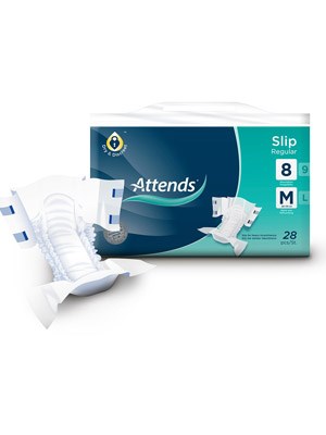 Attends Slip Regular 8 Medium - Pkt/28