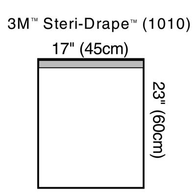 3M™ Steri-Drape™ Large Towel Drape 45cm x 60cm Box/10
