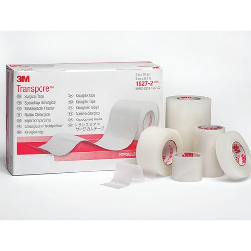 3M Transpore Surgical Tape 25mm x 9.1m - Box/12