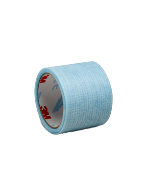 3M™ Kind Removal Silicone Tape, 25mm x 1.37m Blue - Pkt/100