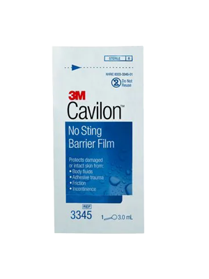 3M™ Cavilon™ No Sting Barrier Film, Foam Packet 25x3mL - Box/25