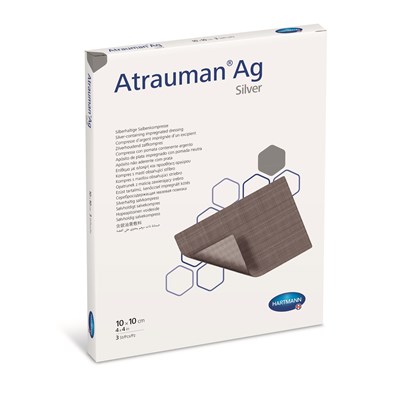 Atrauman Ag Silver Wound Contact Layer Sterile, 5x5cm - Box/10