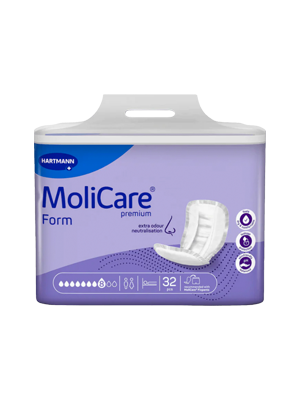 Molicare® Premium Elastic Form 8 Drops Incontinence Pads - Ctn/4
