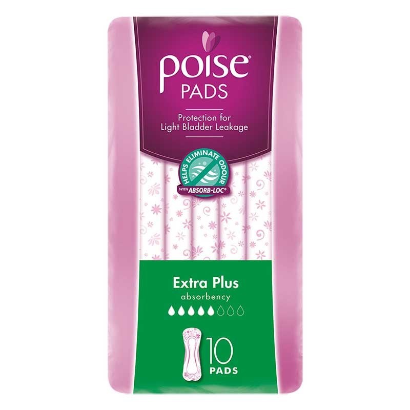 Poise Extra Plus 6 Pkt x 10 Ps - Ctn/6