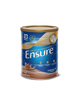 EnsureĀ® Complete Balance Nutrition Chocolate Powder 850g - Ctn/6