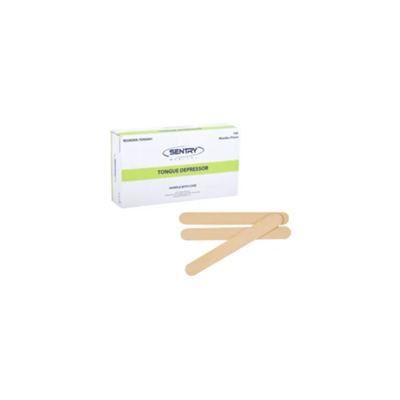Tongue Depressor Wooden Sentry Non-Sterile 150mm x 18mm