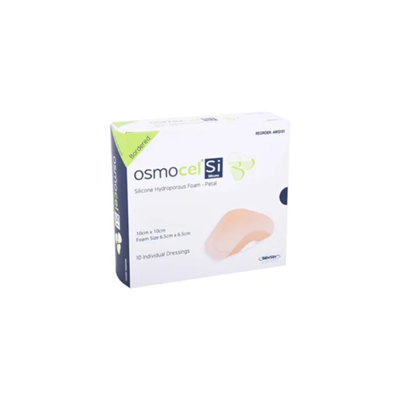 Osmocel® Si Silicone Hydroporous Petal Dressing 10 x 10cm- Box/10
