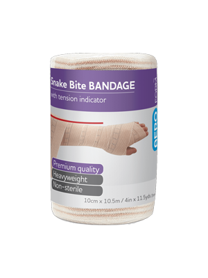 Durable Specialised Snake Bite Bandage With Indicators Long 
