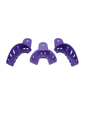 Impression Tray Partial Lower Right Ainsworth Accutray Dentate