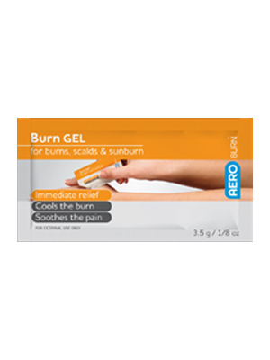 AeroBurn Burn Gel 3.5g Sachet Non-Sterile 