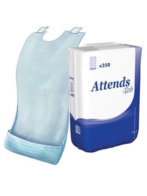 Attends Bib Disposable- Pk/250