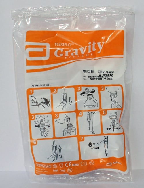 Gravity Feeding Set Enfit