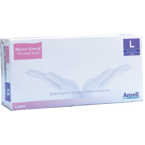 Micro-Touch DermaClean Examination Gloves (S) - Box/100