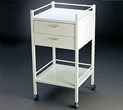 DRESSING TROLLEY WITH 2 DRAWER 490 x 490 x 900mm