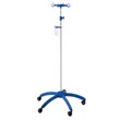 IV Stand with Blue Polymer Base