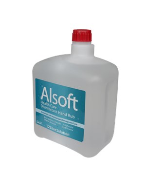 ALSOFT DISINFECTANT HAND RUB 1.2L - Ctn/4