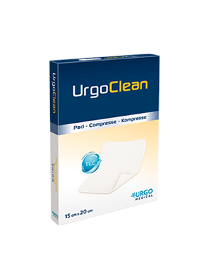 UrgoClean Pad Non-Adherent Absorbent Sterile High Quality 15cm x 20cm