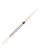 BD 1ml 25Gx5/8 Luer Slip Needle With Syringe Orange