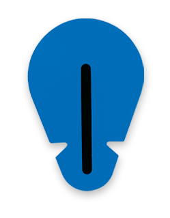 Resting Electrode Blue Sensor Single Use, Ambu Aligator Clip