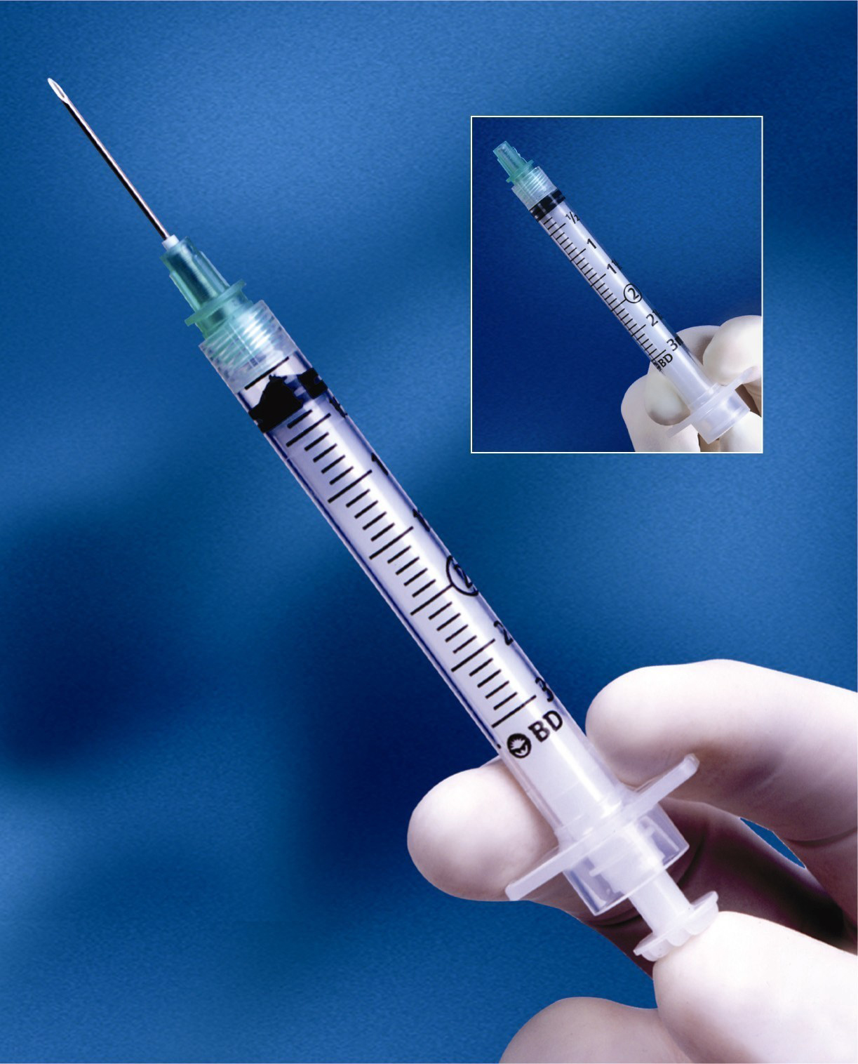 BD Integra Retractable Syringe 3mL 23Gx1&amp;quot; - Box/10