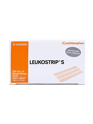 CAJA PUNTOS APROXIMACIÓN LEUKOSTRIP 4X38MM 400UDS (50X8)