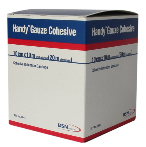 HANDYGAUZE COHESIVE 10cmx20m