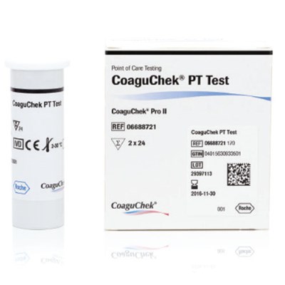 COAGUCHEK® PT Test Pro II - Box/48
