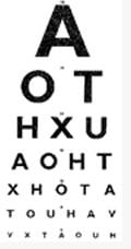 Eye Chart Universal 6 Metre Standard - SSS Australia - SSS