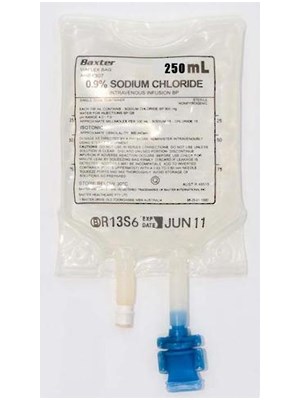 Sodium Chloride 0.9% Intravenous Infusion 250mL - Ctn/24
