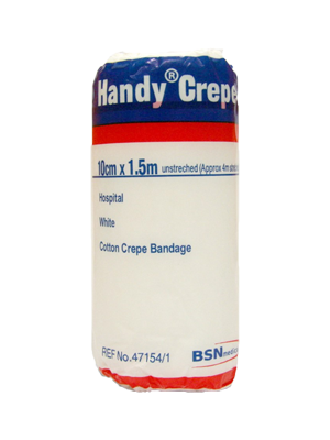 Handycrepe® Hospital Weight Crepe Bandage, 10cm x 1.5m – Pkt/12