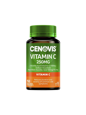 CenovisĀ® Vitamin C Chewable Tablets 250mg - Pk/150