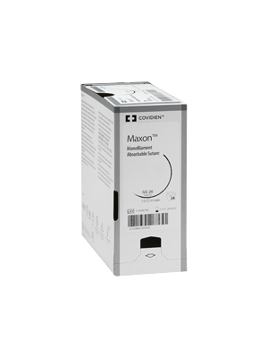 Maxon Suture Coviden Absorbable Sterile 3/0 V-20