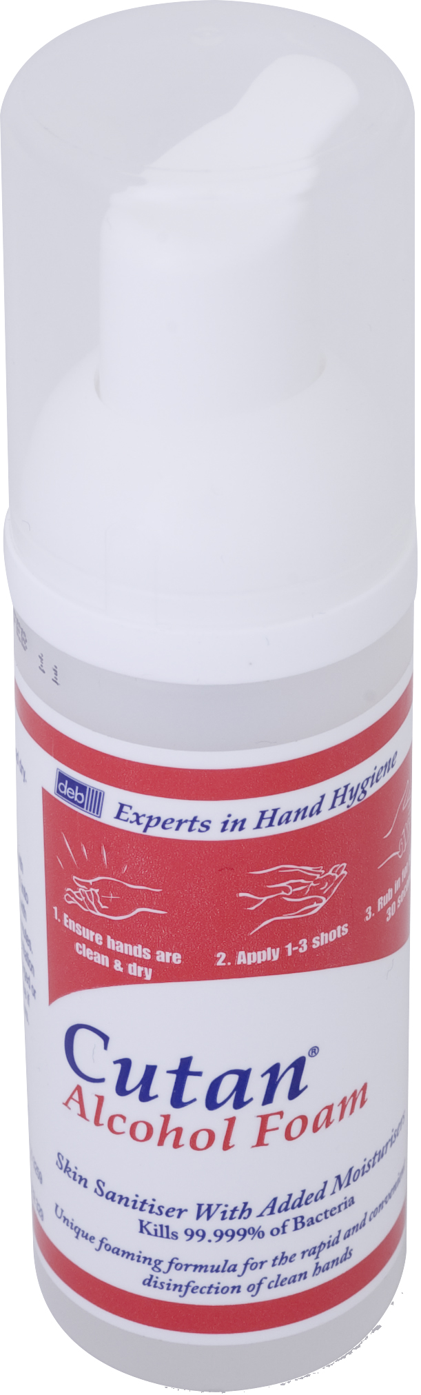 Cutan® Enhanced Alcohol Foam 50mL Ctn/25