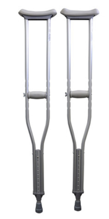 Crutches Aluminium Under Arm - Adult