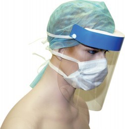 CLEAR VISOR 33c x 25cm 50'S