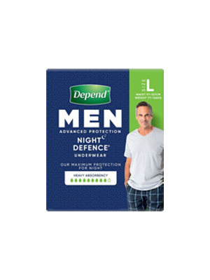Depend® Real Fit® Men Night Defence Underwear Large - Ctn/32