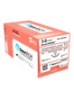 Absorbable Monofilament Suture DemeCAPRONE USP 4/0 19mm 3/8 Circle PCSP 45cm Box of 12