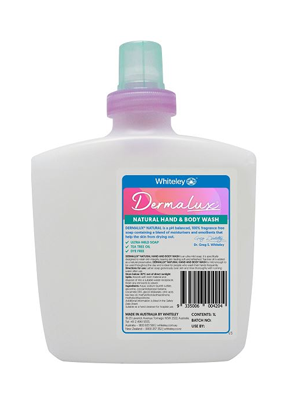 Natural Hand and Body Wash Dermalux 1L 